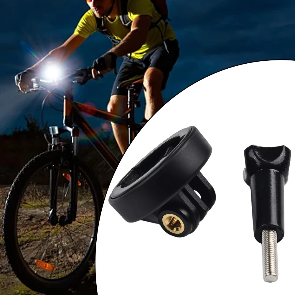 Черный держатель велосипедного одометра Идеально подходит для Garmin 520plus/530/830/1030 и Gopro Высококачественный материал ABS Изображение 0