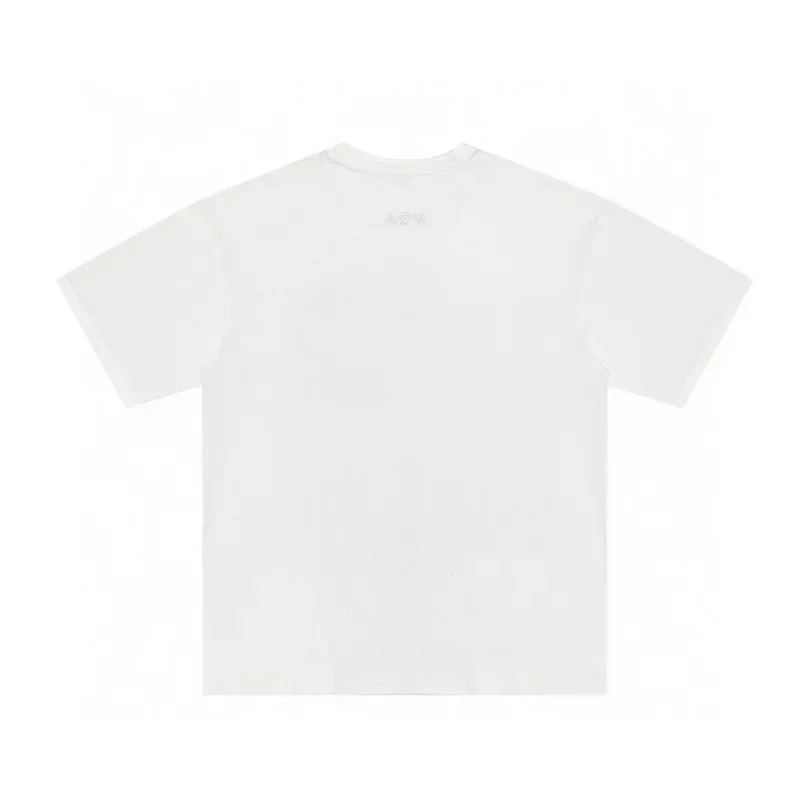 Мужские футболки из хлопка с ХОЛОДНЫМИ СТЕНАМИ, японские летние футболки с вышивкой ACW, функциональные футболки, свободные топы с коротким рукавом Изображение 3