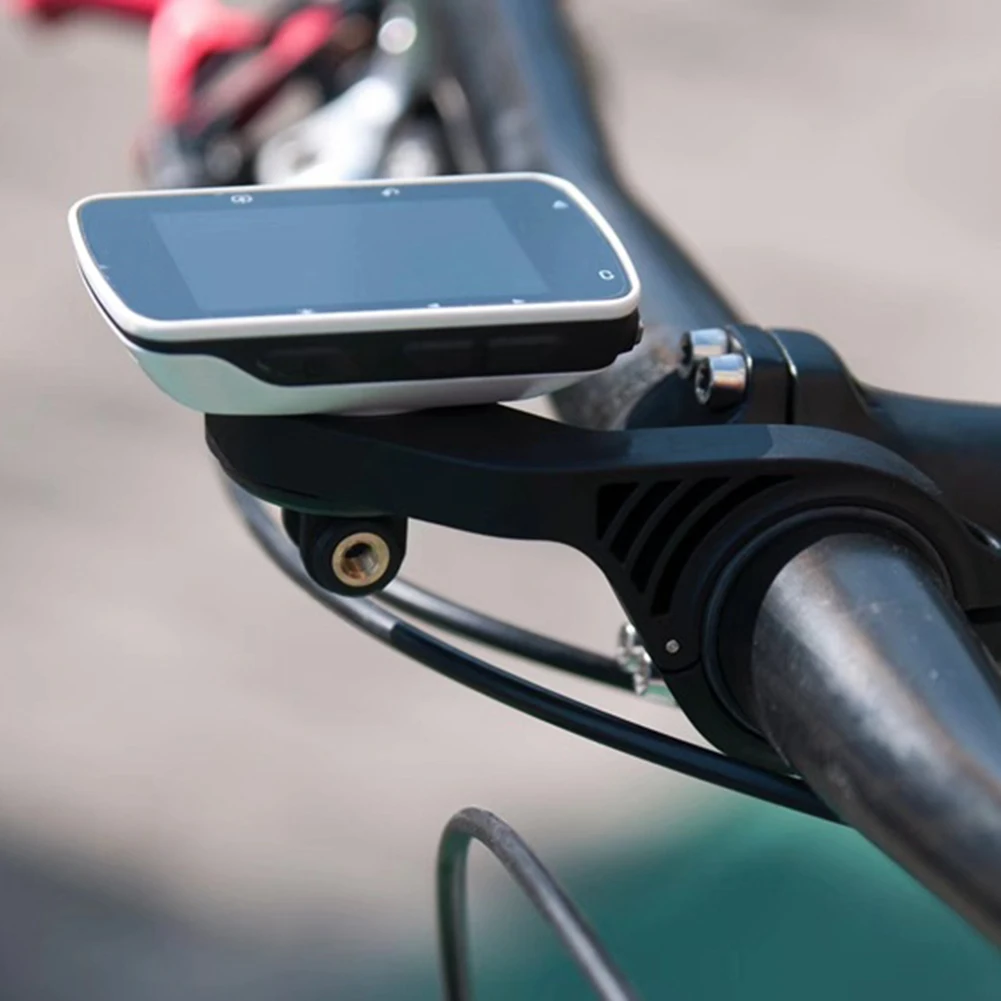 Черный держатель велосипедного одометра Идеально подходит для Garmin 520plus/530/830/1030 и Gopro Высококачественный материал ABS Изображение 3