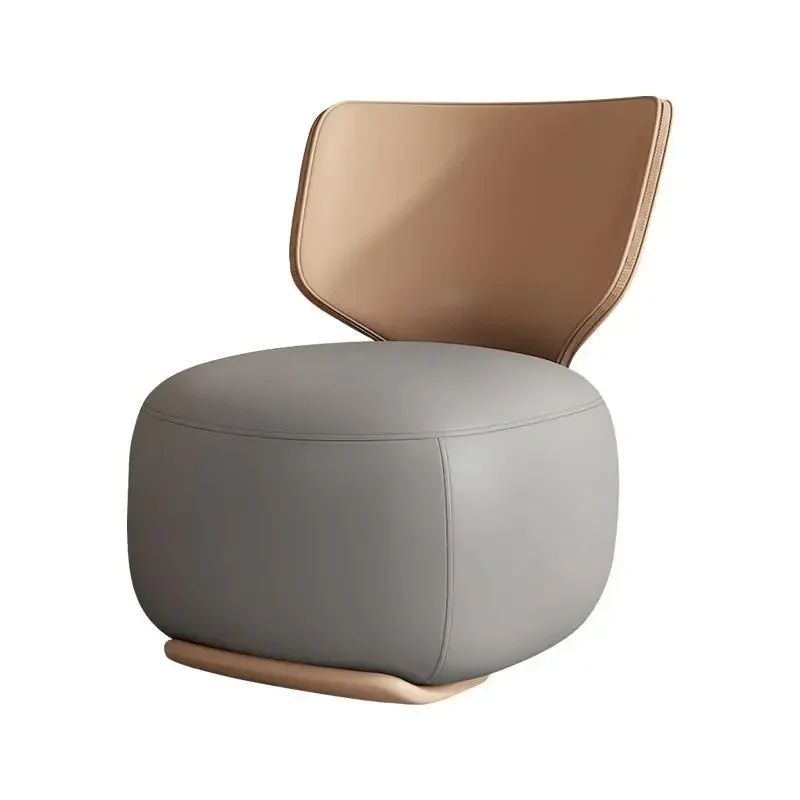Диван-кресло Nordic Light Luxury Cabin для отдыха в современном минималистичном стиле с низким табуретом На Балконе для отдыха Mueblesa Мебель для гостиной Изображение 4