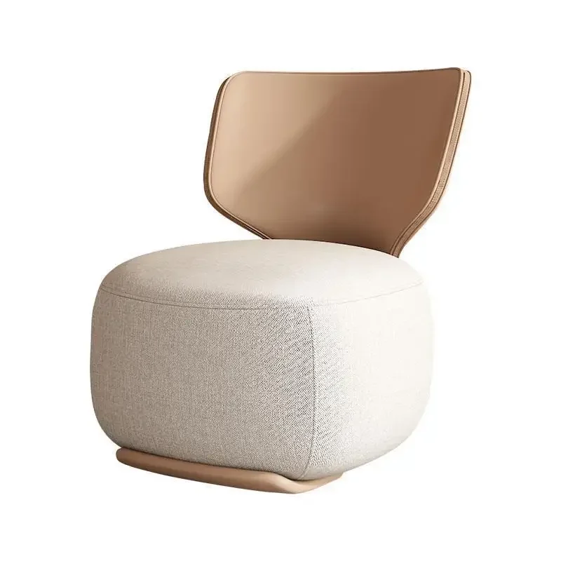 Диван-кресло Nordic Light Luxury Cabin для отдыха в современном минималистичном стиле с низким табуретом На Балконе для отдыха Mueblesa Мебель для гостиной Изображение 5